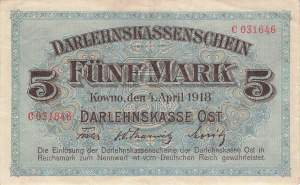 ro. 467 C 5 Mark 1918